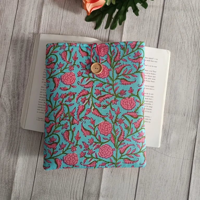 Funda para libros de tela — Azul