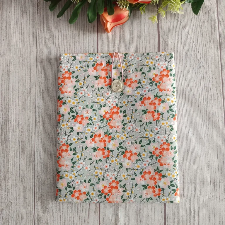 Funda para libros de tela — Japonesa